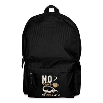 Skinks Lover No Coffee No Herpetology Coffee Lover - Backpack - black - Front