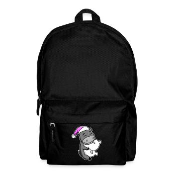 Ass Tired Sleeping Sleeping Girl - Backpack - black - Front