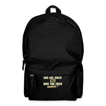 Funny Krumkake Saying - Backpack - black - Front