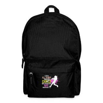 Je peux tout faire grâce à la balle molle du Christ - Sac à dos - noir - Devant