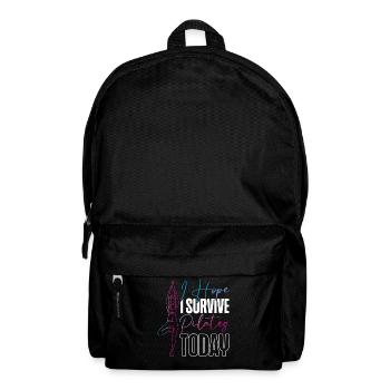 Instructeur de Pilates Professeur J’espère - Sac à dos - noir - Devant