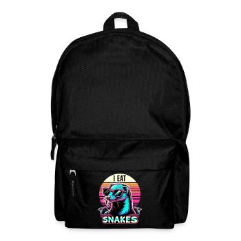 I Eat Snakes Vintage Mungo - Rucksack - Schwarz - Vorne