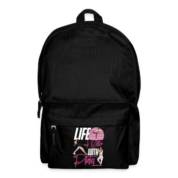 Pilates Instructor Teacher Life Is - Backpack - black - Front