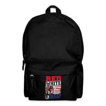 Dirt Bike amerikanische Flagge Motocross Biker 4. - Rucksack - Schwarz - Vorne