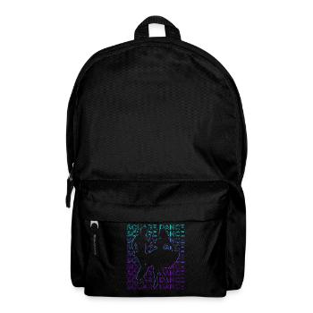 Square Dance Dancing Retro - Backpack - black - Front