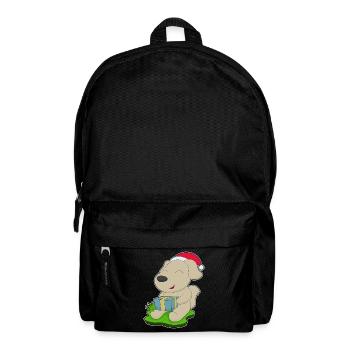 Forfait Noël pour chien - Sac à dos - noir - Devant