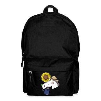 Horse, Sunflower, Gardener, Hobby Gardener, Flower - Backpack - black - Front