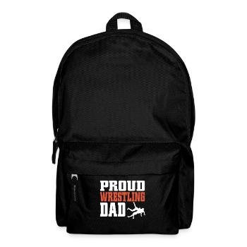 Lutte Papa Lutteur Hommes Fête des Pères - Sac à dos - noir - Devant