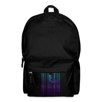 CNC Processor Machine Operator Retro - Backpack - black - Front
