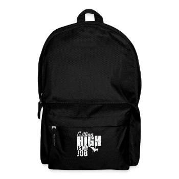 Getting High is my Job Bouldering - Backpack - black - Front