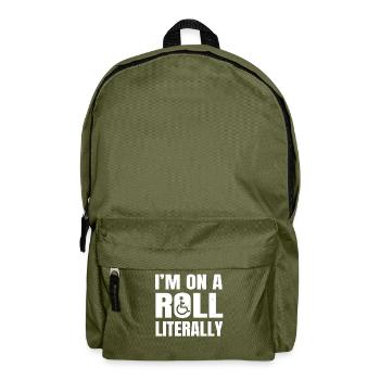 Fauteuil roulant - Sac à dos - vert olive - Devant