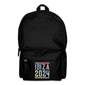 Ibiza 2024 Coloré - Sac à dos - noir - Devant