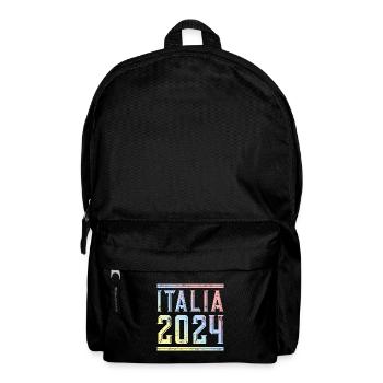 Italia 2024 Coloré - Sac à dos - noir - Devant