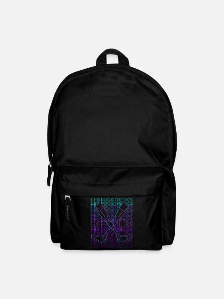 Prothèses de jambes Amputé Amputation Retro - Sac à dos - noir