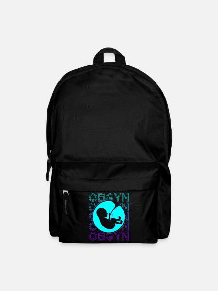 OBGYN Obstétricien Gynécologue Retro - Sac à dos - noir