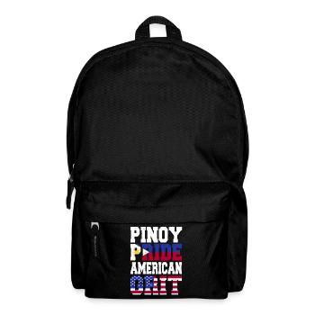 Pinoy Pride American Grit - Backpack - black - Front