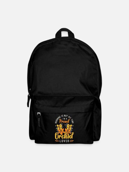 Orchid Lover Morning Is Not My Time Horticulture - Rucksack - Schwarz