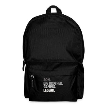 Big Brother Video Gamer New Brother Gaming - Backpack - black - Front