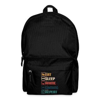 Anime Gaming Otaku Manga Kawaii Japan - Backpack - black - Front
