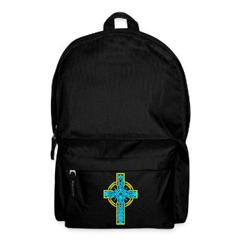 Kreuz Kreuze Kruzifix Kirche Jesus Gott - Rucksack - Schwarz - Vorne
