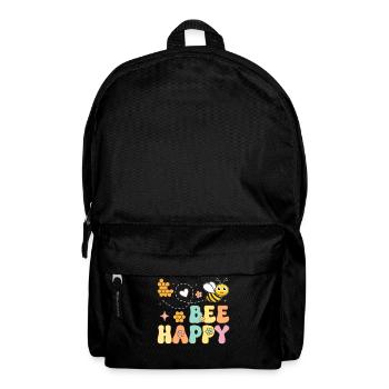 Bee Happy Beekeeper Imkerei - Rucksack - Schwarz - Vorne