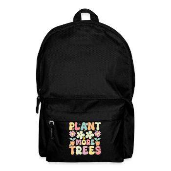 Planting more trees Climate change - Backpack - black - Front