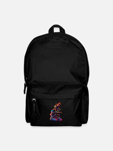 Microscopy Scientist Biologist Microscope - Rucksack - Schwarz