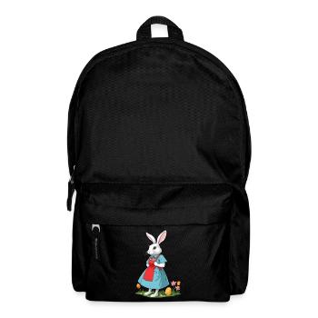 Infirmière lapin Lapin de Pâques Infirmière - Sac à dos - noir - Devant