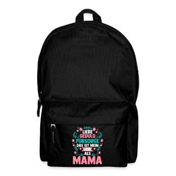 Mom Mother's Day Mom - Backpack - black - Front