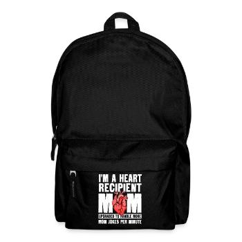 Heart Recipient Mom - Backpack - black - Front