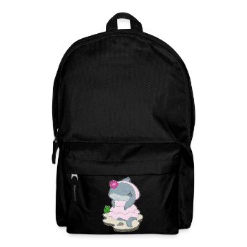 Shark Bridal Veil Wedding - Backpack - black - Front