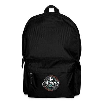 Swing Dance It's Swing Party Time Ballroom Dance - Backpack - black - Front