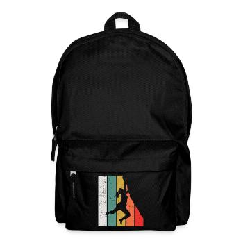 Grimpeur Escalade Montagne - Sac à dos - noir - Devant