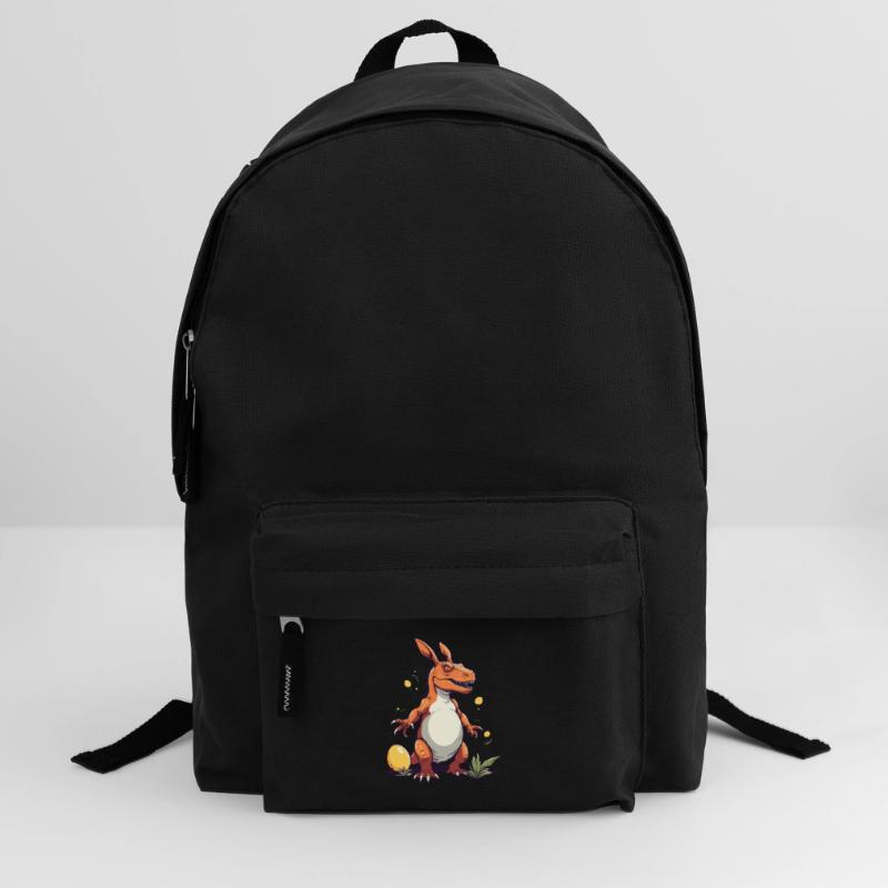 Iconic Easter Dinosaur and Dinosaur Easter Bunny Backpack