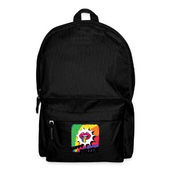 Rainbow Connection Embrace, Happy Pride - Rucksack - Schwarz - Vorne