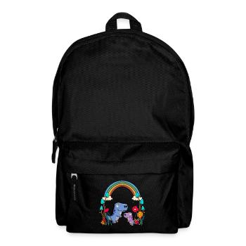 Dino Dinos Enfants EnfantCadeau Arc-en-ciel - Sac à dos - noir - Devant