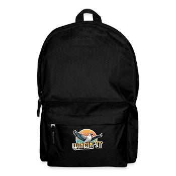 Homing Pigeon Wingin' It Bird Lover Pigeon Racing - Rucksack - Schwarz - Vorne