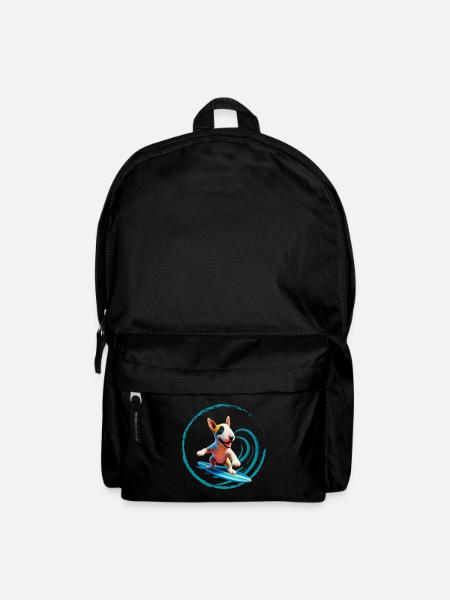 Surf Bull Terrier - Sac à dos - noir