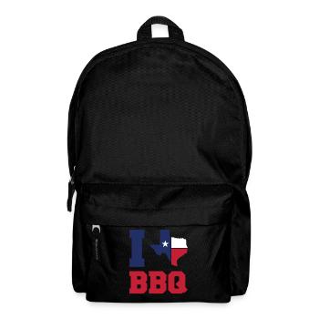 Texas Barbeque - Backpack - black - Front