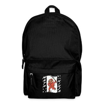 Drôle Math Ninja Mathématiques Geek Nombres - Sac à dos - noir - Devant