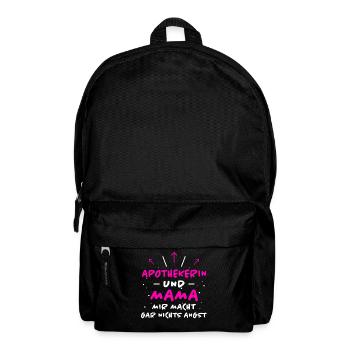 Apothekerin Spruch Apotheke Apothekerin Geschenk - Rucksack - Schwarz - Vorne
