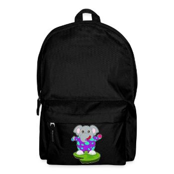 Elephant Clown - Backpack - black - Front