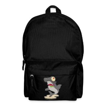 Hammerhai Halloween Zombie - Rucksack - Schwarz - Vorne