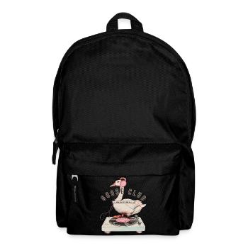 Logo du DJ de l’oie dansante - Sac à dos - noir - Devant