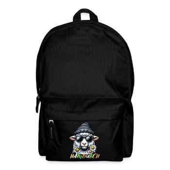 Hamburg Hamburch Schaf Hansestadt Küste Nordsee - Rucksack - Schwarz - Vorne
