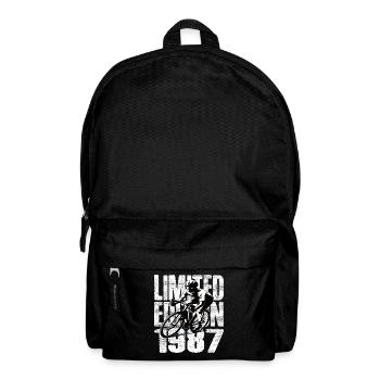 Limited Edition 1987 Limited Edition Geburtstag - Rucksack - Schwarz - Vorne
