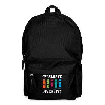 Bingo Player Celebrate Diversity - Rucksack - Schwarz - Vorne