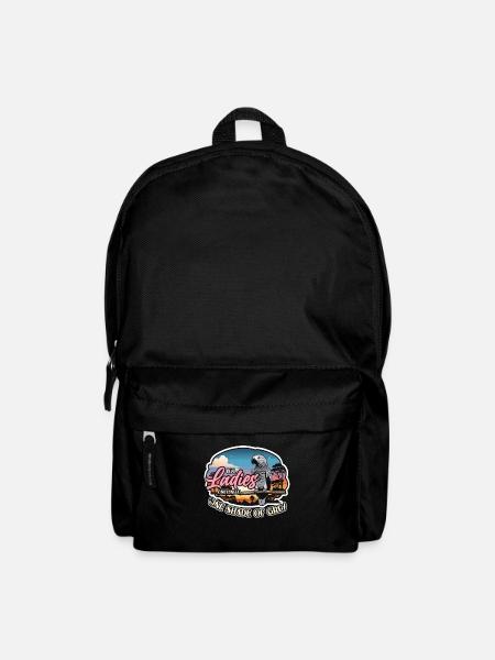 African Grey Real Ladies Only Need Ornithologist - Rucksack - Schwarz
