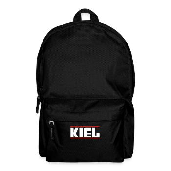 Kiel - Rucksack - Schwarz - Vorne