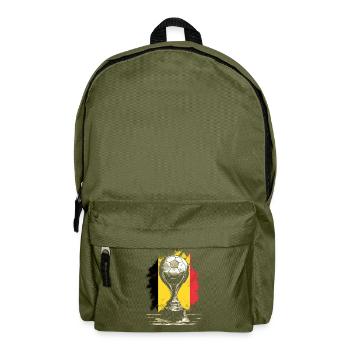 Belgium Belgique Belgie Belgium Brussels Football - Backpack - olive green - Front